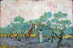 13 Women Picking Olives - Vincent van Gogh 1889 - New York Metropolitan Museum of Art